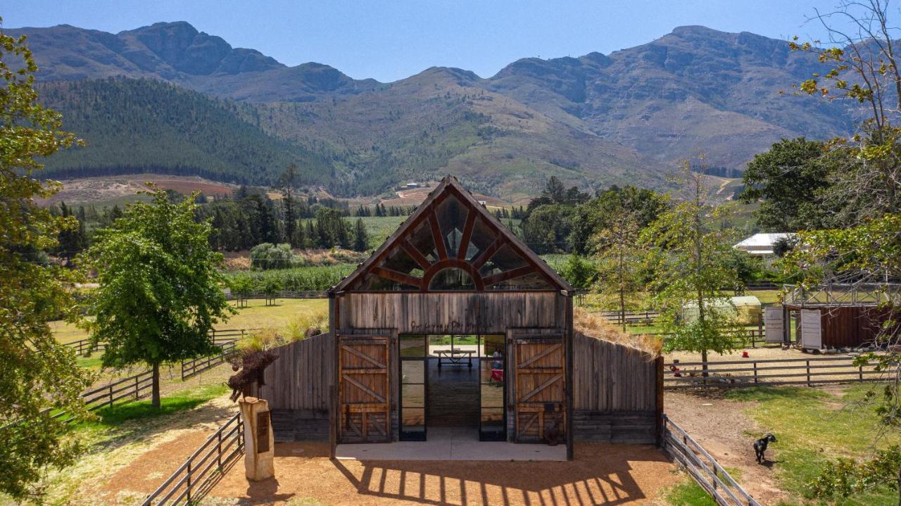Designer Farm Cottage On Farm Franschhoek Exterior foto